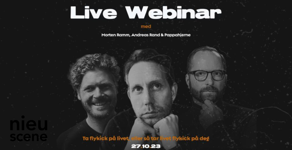 Live Webinar med Morten Ramm, Andreas Rand og Pappahjerne