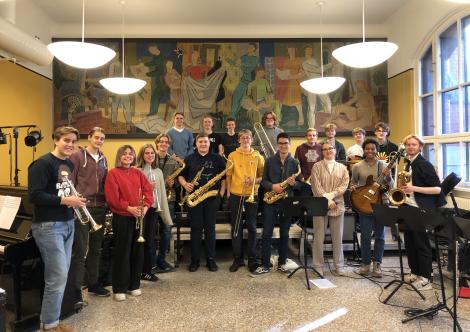 Akershus og Oslo Ungdomsjazzorkester (AOJO) Photo Ina Strøm